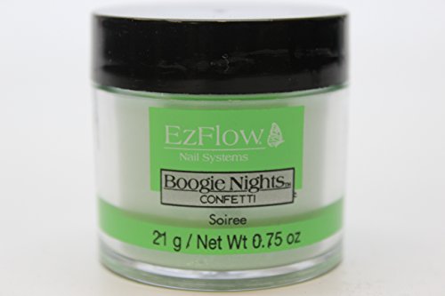 EZ Flow Confetti Glitter False Nails, Soiree, 0.75 Ounce - Thumbnail 2