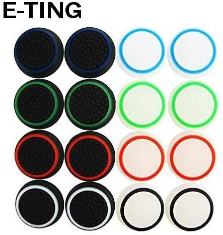 E-TING 16x Replacement Controller Analog Thumbsticks for PS2, PS3, PS4, Xbox 360, Xbox One Controller