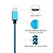 USB Cable, FiveBox 5-Pack Premium Nylon Braided 3FT High Speed USB 2.0 A Male to Micro B Sync Data & Charge Cable for Android, Samsung Galaxy S7, S6, PS4, HTC, LG, Sony, BlackBerry and More