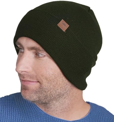 Tough Headwear Cuff Beanie for Women-Winter Hats for Men,Knit Hat