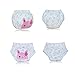 Baby Girls' Training Pants Reusable 5 Pack Toilet Training Underwear Nappy Panties Size 100 3T Large