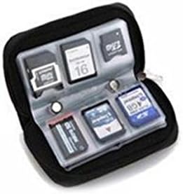 JXULE CF SD XD MS Card Carrying Storage Pouch Box Case Holder Wallet Bag (22 slots in 1)