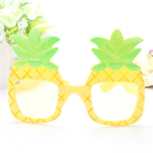 Pineapple Sunglasses – Tropical Beach Party Favors, Novelty Shades, Party Toys, Funny Costume Glasses Accessories for Kids & Adults - Thumbnail 4