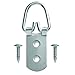 HangZ 10009 2-Hole D-Ring Picture Hanger Set, 75lb