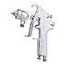 Spray Gun Pressure Feed Paint Sprayer Nozzle Size 1.5mm, Silver