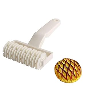 Gebak Rooster Roller Cutter,Rooster Gebak Cutter, Bakken Plastic Tool Cookie Pie Pizza Gebak,Brood Roller,Rooster Deeg…