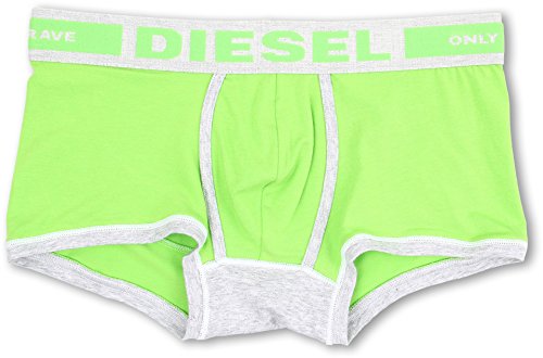 Diesel Men's Hero Fresh and Bright Cotton Modal Trunk, Green, Small