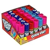 Topps push pop fruit frenzy candy - 24 pieces/pack
