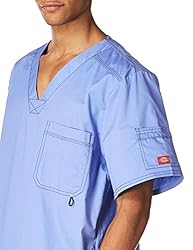 Dickies Men's Generation Flex Utility Scrubs V-Neck