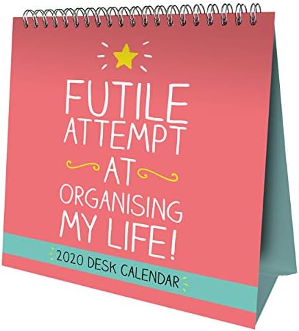 Happy Jackson Desk Easel Official 2020 Calendar Month to View Desk Calendar