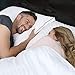 SONGMICS Pillow for Sleeping (Standard 2 Pack), Adjustable Bed Pillow, Relief for Neck Pain, 100% Cottons Super Soft Goose Down Alternative URBP02WC