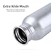 Neiko 71010 Stainless Steel Sports Water Bottle with Wide Mouth, 0.75L | BPA Free