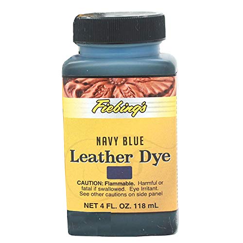 Fiebings Navy Blue Leather Dye, Alcohol Based Dye in Dubai UAE