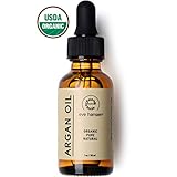 Organic ARGAN Oil 30ml - Naturally Rich in Anti-Aging VITAMIN E - 100% Pure & Certified - SEE RESULTS OR IT'S ON US - For NATURAL Face Moisturizing, Hair Treatment, Skin & Nail Care
