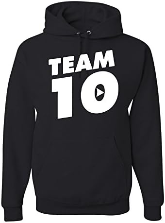 Diamond Star Custom Team 10 Hoodie Sweatshirt (Medium)