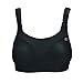 Champion Women's Spot Comfort Full Support Sports Bra, Black, 40D