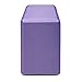 Gaiam Yoga Block - Supportive Latex-Free Eva Foam - Soft Non-Slip Surface With Beveled Edges For Yoga, Pilates, Meditation - Yoga Accessories For Stability, Balance, Deepen Stretches (Purple)