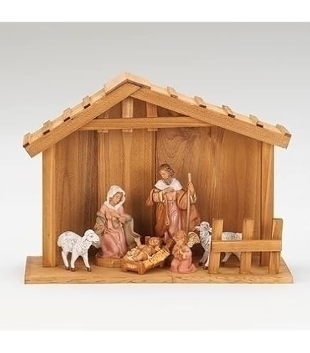 Amazon.com: Fontanini by Roman, My First Nativity 6-Piece Starter