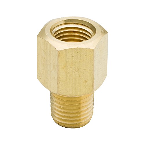 Legines NPT Adapter 3/8" to 1/4" Reducing Pipe Adaptor Fitting, Female x Male (Pack of 2)