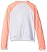 Gymboree Girls' Long Sleeve Lovebird Coral Rashguard Top