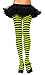 Plus Size Fun Striped Opaque Tights (Various Colors) 1 or 2 Packs