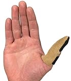 Treeline Leather Thumb Guard, Size Large, Made in USA