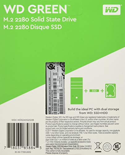 western digital ssd wds240g2g0b 240gb m.2 2280 sata 6gb s wd verde venta al por menor