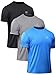 Neleus Men's Mesh Workout Shirts