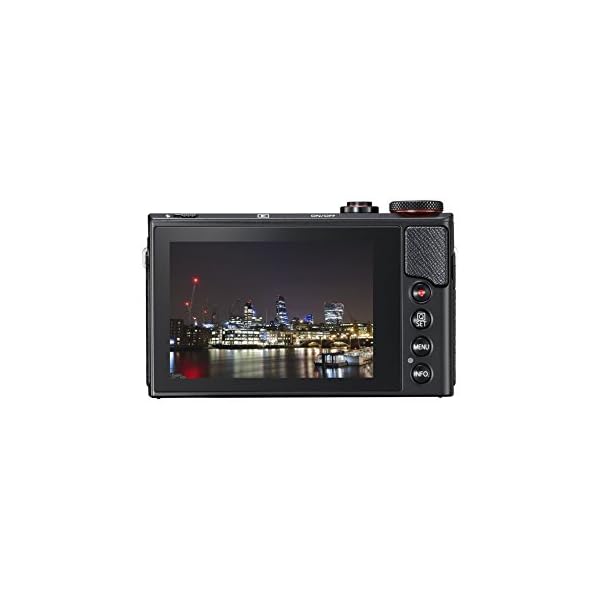 Canon PowerShot G9 X Mark II Kompaktkamera (20,1 MP, 7,5cm (3 Zoll) Display, DIGIC 7, optischer Bildstabilisator, Full-HD, WLAN, NFC, Bluetooth, Blendenautomatik; Zeitautomatik, 1080p), schwarz – Bild 6