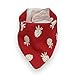 Baby Bandana Snap Bibs for Boys or Girls comes in 4 Pack Vibrant Set