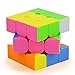 Speed Cube,UROPHYLLA Speed Magic Cube 3x3x3 Stickerless Smooth Cube Tension can be adjusted Super-durable with Vivid Colors includes Game Manual