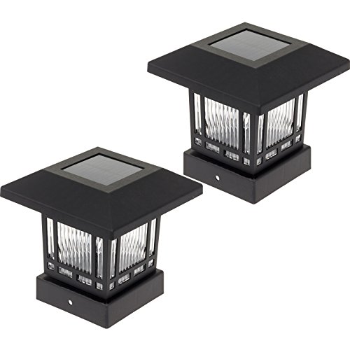 Westinghouse Eaton Solar 20 Lumens 4 x 4 Post Cap Light for Wood Posts