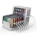 USB C Pd Charging Stations Unitek 160W 10-Port USB Quick Charger Dock, Power Delivery Compatible Laptop MacBook 2015/ Later, Pixel, Nintendo Switch, Support 9 iPad, Upgraded Adjustable Dividers