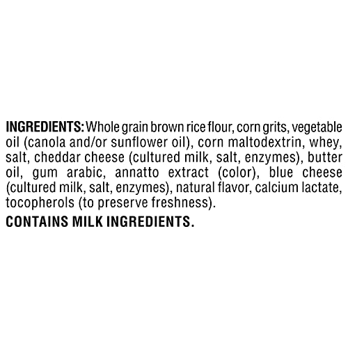 QUAKER RICE CRISPS CHEDDAR, 8.5 OZ