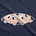 Maternity Peeking Twins T Shirt Cute New Baby Announcement Reveal Pregnancy Tee Funny Graphic Maternity Tee Funny Maternity T Shirt Funny Maternity Shirts Navy L