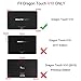 Fintie Folio Case for Dragon Touch V10 10-Inch Android Tablet, Slim Fit Premium PU Leather Stand Cover with Stylus Holder, Black