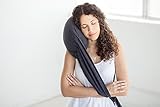 40 Winks Travel Pillow Neck Pillow - Adjustable Cotton Jersey Straps for Head & Neck Support.