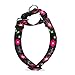 Dazzber Comfortable Floral Print Martingale Dog Collars, Sun Flower, Large, Neck 17 Inch to 25 Inch, Adjustable Dog Collar Heavy Duty