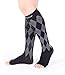 Doc Miller Toeless Compression Socks Women & Men – Open Toe, 20-30mmHg, Knee-High, Lightweight, Calf Support, Shin Splints, Varicose Veins Comfort, 1 Pair, Argyle