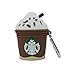 Airpods Case, 3D Cute Cartoon Airpods Cover Soft Silicone Rechargeable Headphone Cases,Shockproof Protective Premium Silicone Cover and Skin for Apple AirPods 1st/2nd Charging Case (Starbucks Cup)