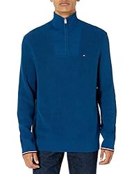 Tommy Hilfiger Men's 1/4 Zip Pull-Over