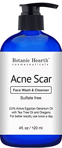 Botanic Hearth Acne Scar Wash, Sulfate Free, Reduces the Appearance of Scars and Hyperpigmentation, for Face and Body, 4 fl oz