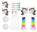 2 Sets Unicorn Balloon Column Stand Base and Pole Quick Building Kit, 5 Feet Tall and 2 lb Water Fillable Base for Wedding, Birthday Balloon Party Decorations by WYNMARTS