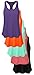 Women's 5 Pack Everyday Flowy Burnout Racer Back Active Workout Tank Tops