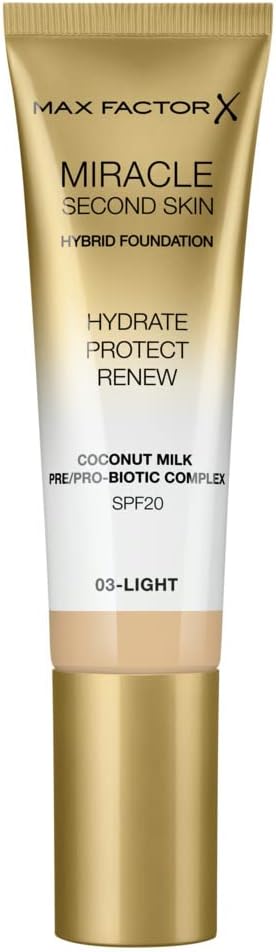 Max Factor Miracle Touch Second Skin Foundation Light 30 ml
