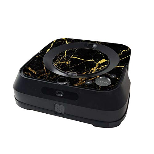 MightySkins Skin Compatible with iRobot Braava Jet m6 Minimal Coverage - Black…