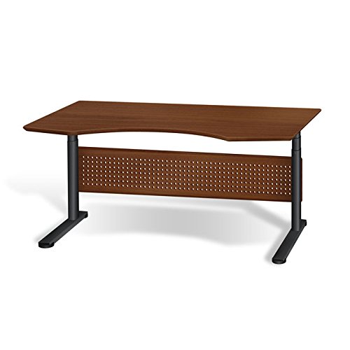 Jesper Office 63" HeightAdjustable Sit & Stand Desk w/ Modesty Panel