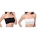 Women's Plus Size Padded Bandeau Strapless Bras Stretch Seamless Tube Top Bra by HOVEOX (X-Large, 2PACK/Lot (Black + white))