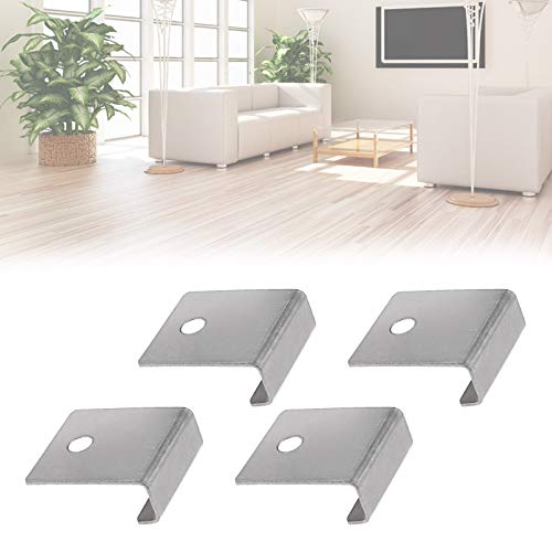 Terrassendielen Anfangs/Endklammer 8mm Decking Versteckt Anlasser Verschluss Board Clip mit Selbstschneidender Schraube… – Bild 7
