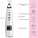 Blackhead Remover, Electric Facial Pore Cleaner Acne Comedone Extractor Tool with 6 Suction Probes, 4 Blackhead Extractors for All Facial Skin by PYBBO